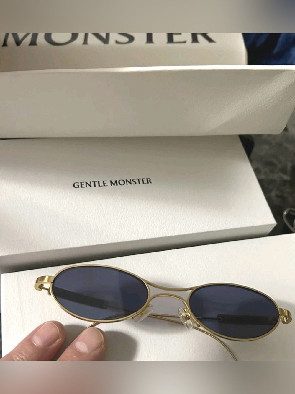 🔥Gentle Monster x Maison Margiela Oval Sunglasses - Extremely Rare- Authentic 🔥 - Picture 15 of 15